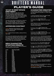 Excerpt from the players guide: Layout &amp; BG by me